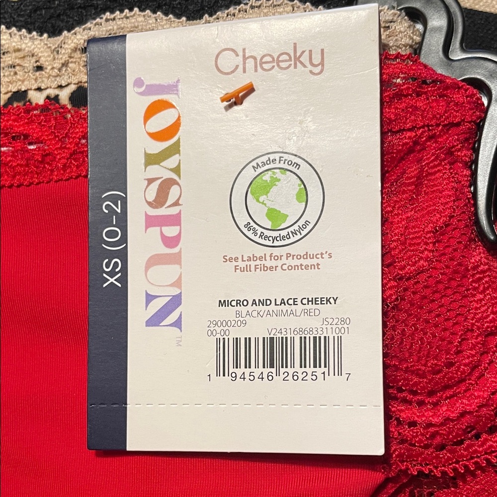 Assorted Women's Panties Packs — Red Cheeky & Black Hipster - Picture 2 of 5